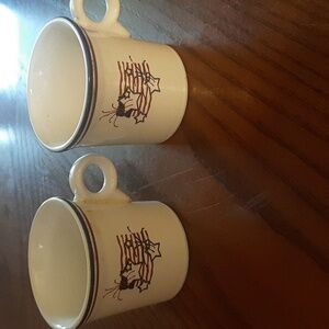 Fiesta 2 mug set fourth of july americana